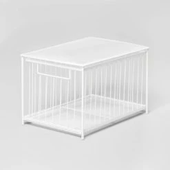 Large Stackable Slide Out Drawer - Brightroom™ White 11 Large Stackable Slide Out Drawer - Brightroom™ White -Brightroom shop GUEST 02a14bb8 80b0 4314 98c4 e1a5442628cc