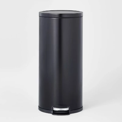30L Round Step Trash Can - Brightroom™ Silver 5 30L Round Step Trash Can - Brightroom™ Silver - Image 5