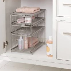 3 Tier Drawer Organizer - Brightroom™ Matte Black