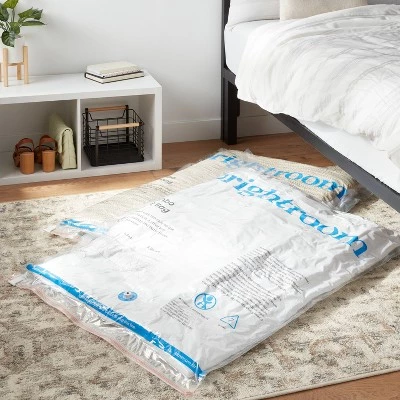 Jumbo 2pc Compression Bags Clear - Brightroom™ 1 Jumbo 2pc Compression Bags Clear - Brightroom™
