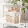Large Tapered Woven Basket with Liner - Brightroom™