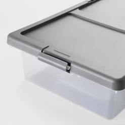 Alternative view of Underbed Latching Clear Storage Box - Brightroom™