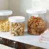 3pc Round Airtight Canister Set White - Brightroom™ -Brightroom shop GUEST 110e3abc 0aaf 4d97 8f7d 3c1498a6cd89