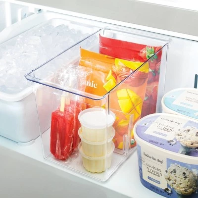 Deep Fridge & Freezer Bin Clear - Brightroom™ 1 Deep Fridge & Freezer Bin Clear - Brightroom™