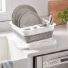 Plastic Collapsible Dish Rack with Drip Tray White - Brightroom™ 5 Plastic Collapsible Dish Rack with Drip Tray White - Brightroom™ -Brightroom shop GUEST 1cddbebd 6d9c 45a7 8661 f3f03c839daa