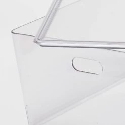 Alternative view of 11L Stacking Clear Bin with Lid - Brightroom™