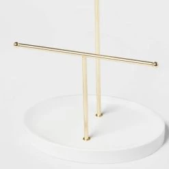 Alternative view of Two Bar Jewelry Organizer Brass - Brightroom™
