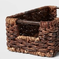 Alternative view of Woven Abaca Media Bin - Brightroom™