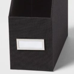 Alternative view of Canvas Magazine File Holder and Organizer - Brightroom™ Blush