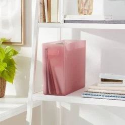 Plastic File Box Powder Rose - Brightroom™