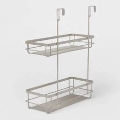 Alternative view of Over the Cabinet Tiered Storage - Brightroom™ Matte White