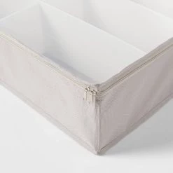 Alternative view of Underbed Fabric Shoe Storage Gray - Brightroom™