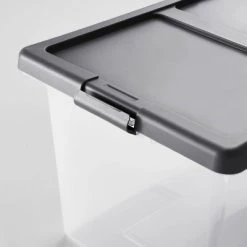 Alternative view of Extra Large Latching Clear Storage Box - Brightroom™