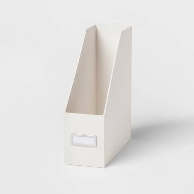 Canvas Magazine File Holder and Organizer - Brightroom™ Blush 5 Canvas Magazine File Holder and Organizer - Brightroom™ Blush - Image 5