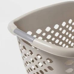 Alternative view of 1.8bu Hip Hugger Laundry Basket Gray - Brightroom™
