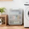 3 Drawer Wide Cart Tower Gray - Brightroom™