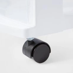 Alternative view of 3 Drawer Wide Cart White - Brightroom™
