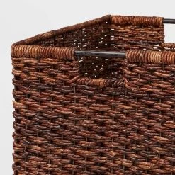 Alternative view of XL Woven Abaca Basket - Brightroom™