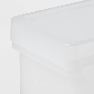 Plastic Hanging File Crate with Lid - Brightroom™ 2 Plastic Hanging File Crate with Lid - Brightroom™ - Image 2