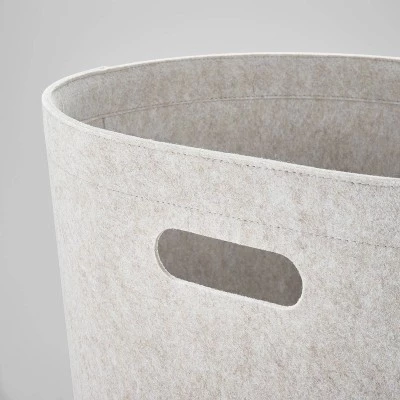 Felt Hamper Oatmeal - Brightroom™ 2 Felt Hamper Oatmeal - Brightroom™ - Image 2