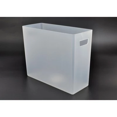 Plastic File Box Clear - Brightroom™ 1 Plastic File Box Clear - Brightroom™