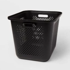 Large Decorative Plastic Bin with Cutout Handles - Brightroom™ White 8 Large Decorative Plastic Bin with Cutout Handles - Brightroom™ White -Brightroom shop GUEST b40a494e 51f1 4bdf b7ae 232f8fbcdaff