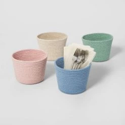 Decorative Coiled Rope Basket - Brightroom™ White 9 Decorative Coiled Rope Basket - Brightroom™ White -Brightroom shop GUEST b5fbd0c4 6c5a 48d2 967c d614815349df