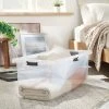 Extra Large Latching Clear Storage Box - Brightroom™ 6 Extra Large Latching Clear Storage Box - Brightroom™ -Brightroom shop GUEST bc8945be 639a 48f7 a839 52e5ea699e63