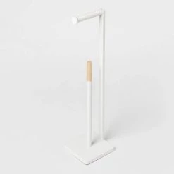 Alternative view of Freestanding Toilet Paper Holder - Brightroom™ Matte Black