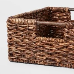 Alternative view of Woven Abaca Folio Bin - Brightroom™