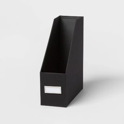 Canvas Magazine File Holder and Organizer - Brightroom™ Blush 3 Canvas Magazine File Holder and Organizer - Brightroom™ Blush - Image 3