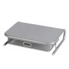 Mesh Monitor Stand with Drawer Silver - Brightroom™ 5 Mesh Monitor Stand with Drawer Silver - Brightroom™ -Brightroom shop GUEST d81fb111 e25a 4a61 b9d6 e5b76a324007