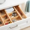 4pk Bamboo Expandable Drawer Dividers Yellow - Brightroom™