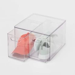 All Purpose 2 Drawer Storage Clear - Brightroom™ 5 All Purpose 2 Drawer Storage Clear - Brightroom™ -Brightroom shop GUEST ef251353 2eee 4415 9246 90ca5a37486f